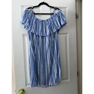 Blue and White Dress By Hawaiian Tropic